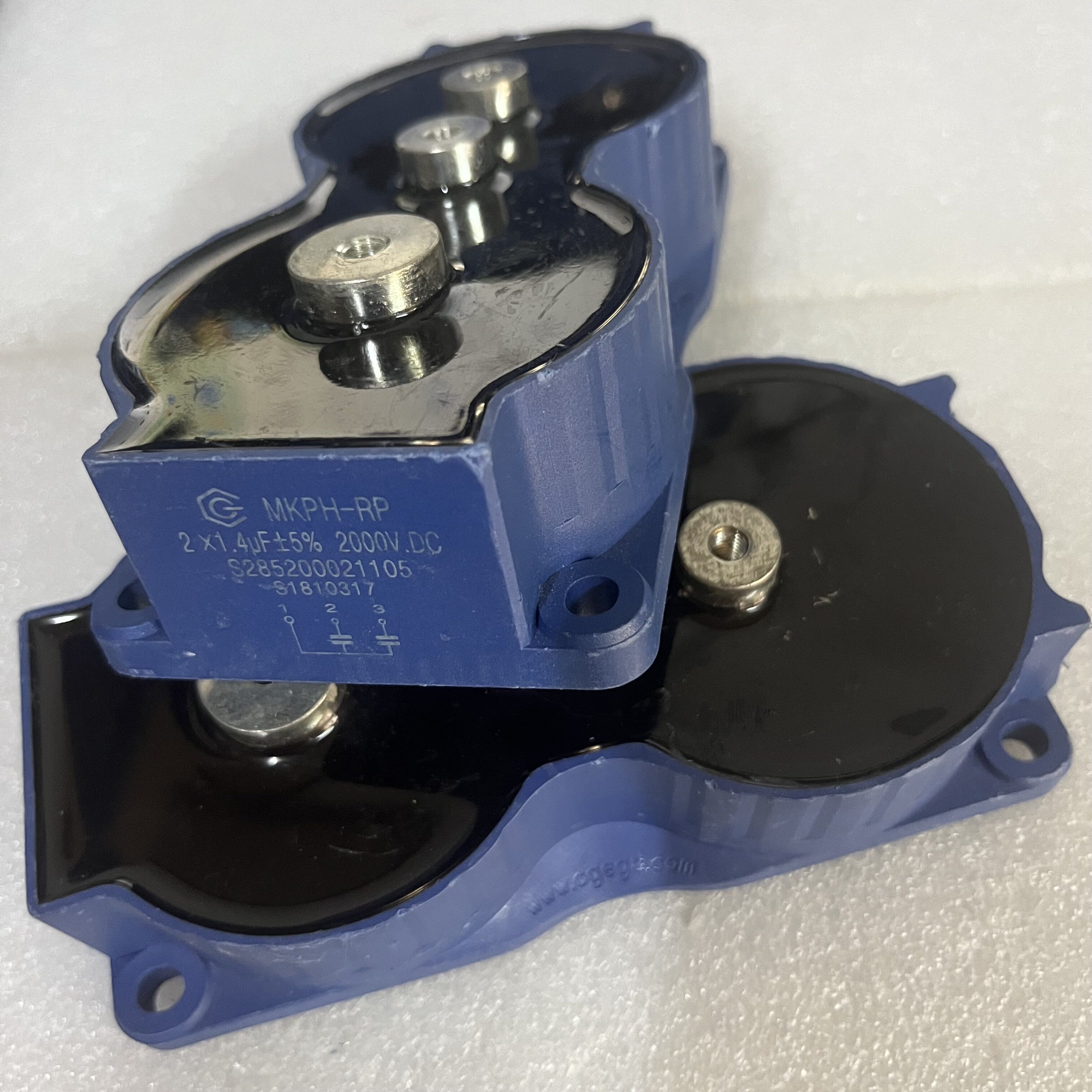 库存 创格MKPH-RP 2×1.4UF 2000V DC 大电流模块谐振电容器