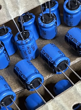 全新 飞利浦BC/VISHAY GRC系列 22UF 100V 105°C 音频电解电容