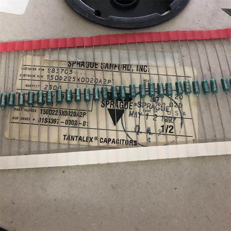 全新美国SPRAGUE 思碧 150D 2.2UF20V 发烧音频 钽电解电容