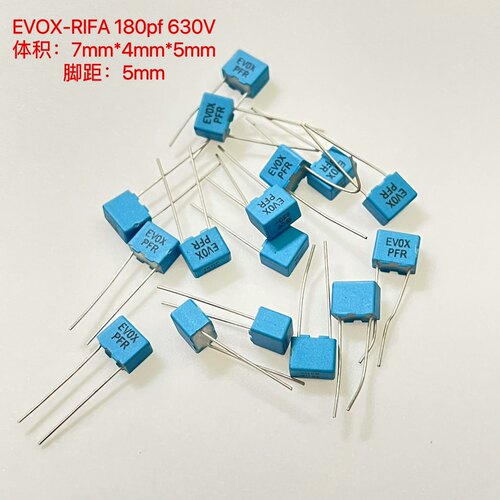 EVOX-RIFA 瑞典 PFR 180PF 630V 发烧耦合音频无极薄膜电容