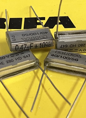 全新 瑞典 RIFA PHE280HD6470K 0.47UF 250VDC 发烧分频无极电容