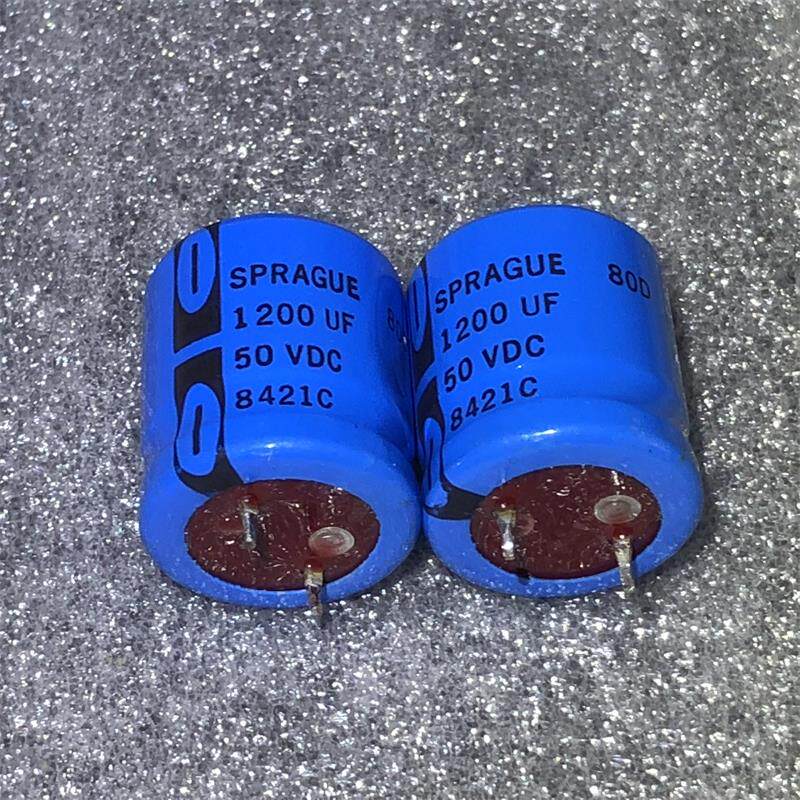 美国SPRAGUE 思碧 老款红头 80D 1200UF 50V 胆机滤波音频电容