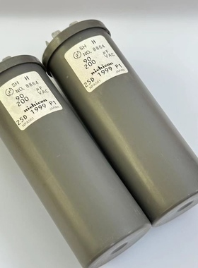 全新日本 nichicon 尼吉康 90uf 200VAC 油浸电机启动电容
