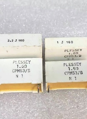 拆机英国TCC副牌 PLESSEY 1UF 2.2UF 160V 发烧分频耦合无极电容
