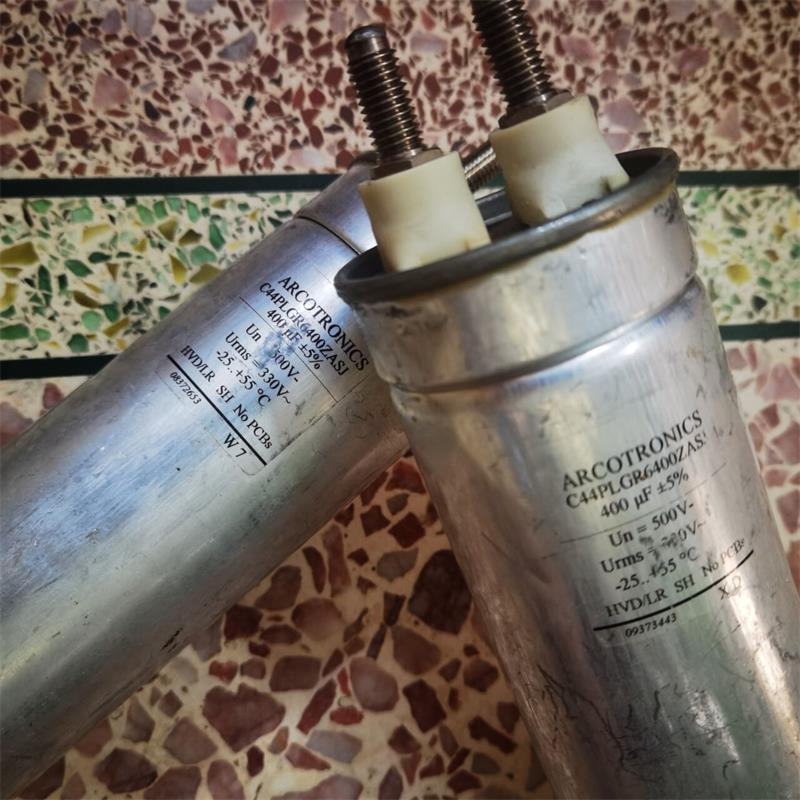 拆机 意大利 ARCOTRONICS 400UF 330V AC 胆机高压滤波油浸电容