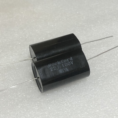 全新 美国 Rockford  MPA系列  22UF 100V 粗铜脚 发烧分频电容