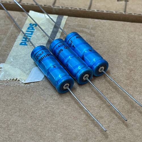 荷兰产 PHILIPS飞利浦 032系 220UF 40V 发烧阴极滤波电解电容