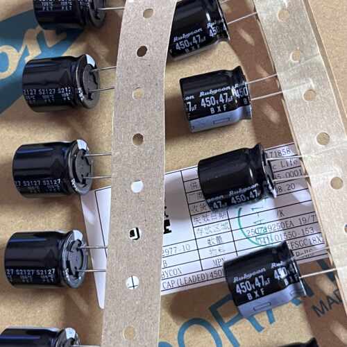 全新原盒 日本红宝石Rubycon BXF系 47UF 450V 发烧音频电解电容 - 封面