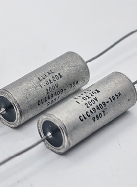 美国ELPAC 1UF 200V CLCA9409-105M 轴向 胆机发烧耦合油浸电容