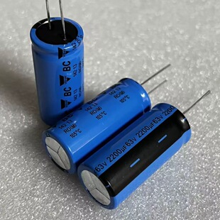 全新 飞利浦BC/VISHAY 142系列 2200UF 63V 发烧音频电解电容