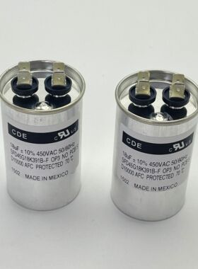 全新美国 CDE 18UF 450V AC 高压 胆机音频耦合油浸电容
