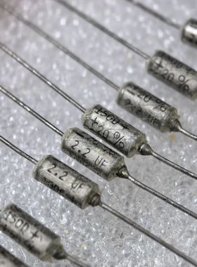 美国 SPRAGUE思碧 150D系 2.2UF 10V 225K 发烧音频钽电解电容