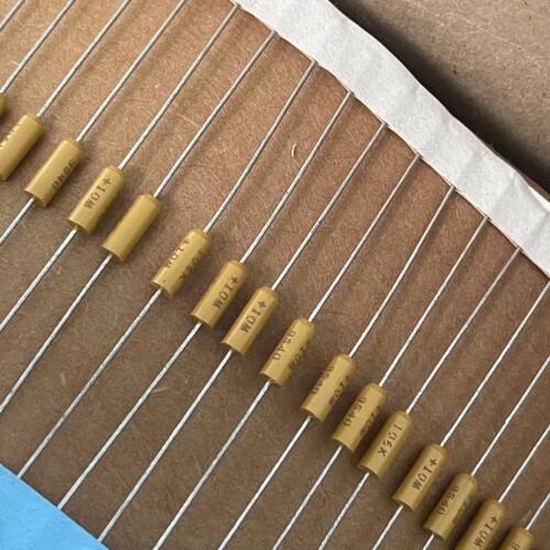 美国MALLORY 摩罗利 TAC106K10P02  10UF 10V 轴向发烧钽电解电容