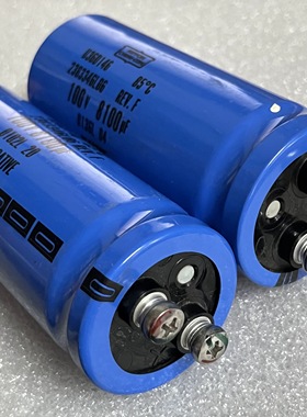 拆机 美国化工NIPPON CHEMI-CON  8100UF 100V 音频滤波电容