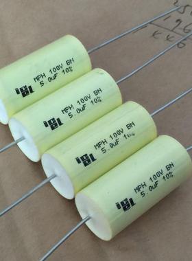 全新意大利 ICEL MPH 5UF 100V 发烧轴向铜脚分频无极薄膜电容