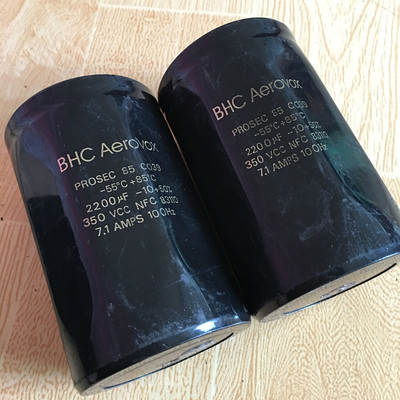 英国BHC Aerovox 2200UF 350V  高压变频器滤波电解电容