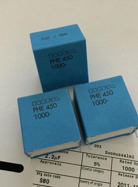 正品 瑞典 RIFA PHE450系 2.2UF 1000V 225J 聚丙烯高压耦合电容