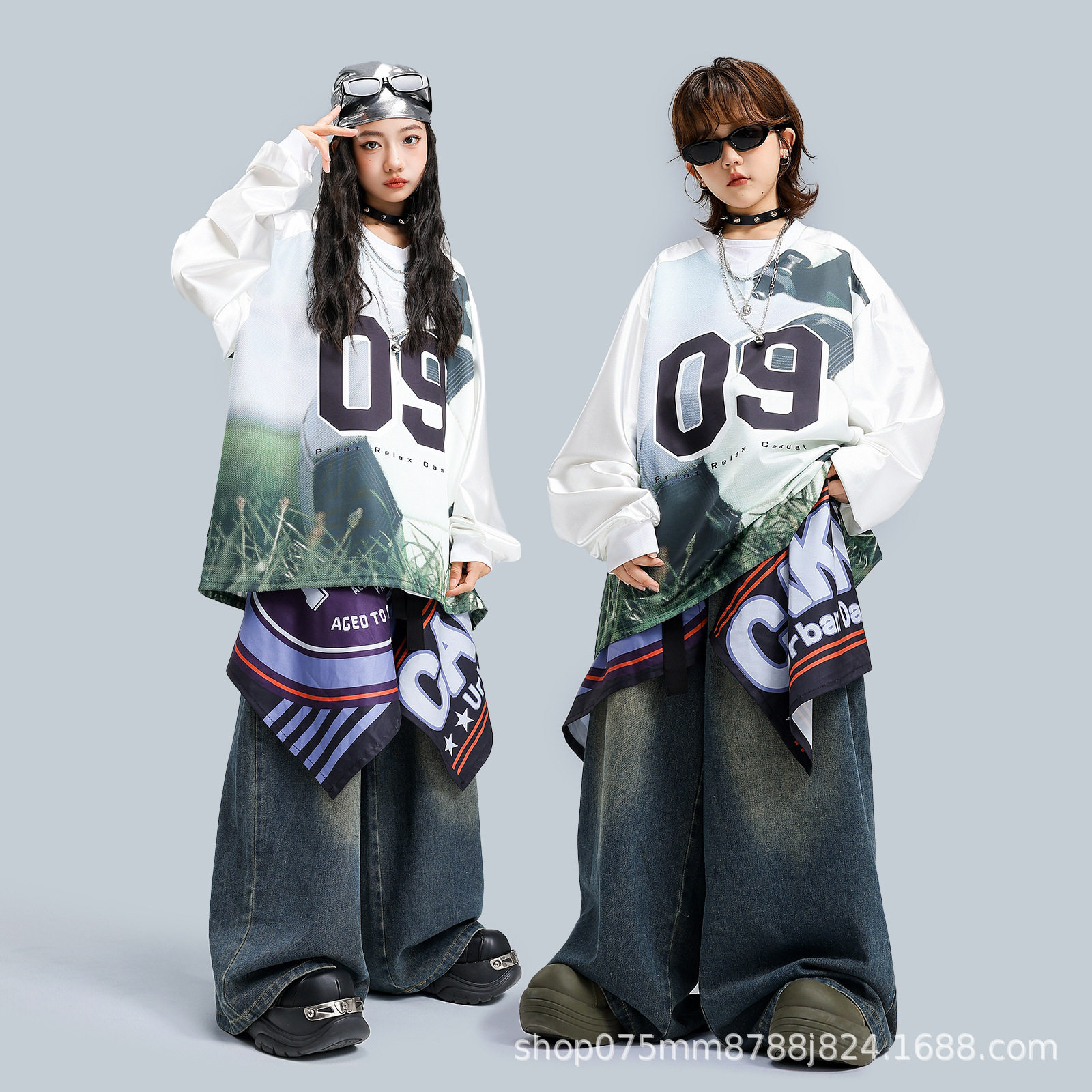 儿童街舞潮服男童嘻哈卫衣潮牌演出服套装时髦少儿hiphop表演服女,童装/婴儿装/亲子装,儿童演出服,淘宝优惠券,粉丝福利购,淘宝优惠卷