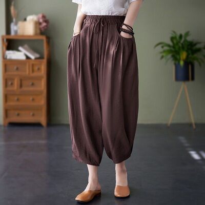 七分裤夏天薄