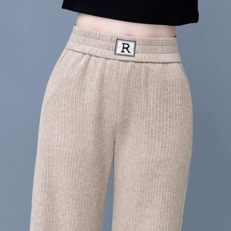 燕麦色雪尼尔秋冬加绒女士