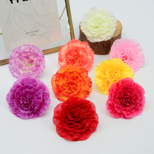 仿真花康乃馨中号母亲节花束花篮插花商场专柜节日氛围布置插花