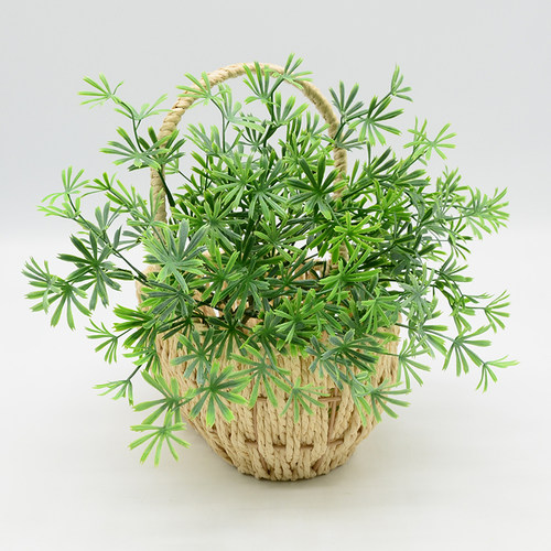 仿真金钱松小把室内装饰花