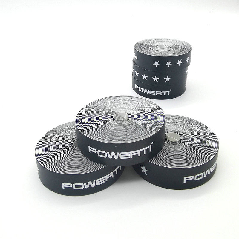 正品POWERTI 大卷大盘羽毛球拍拍头贴 护框拍带 加重拍条护拍框带