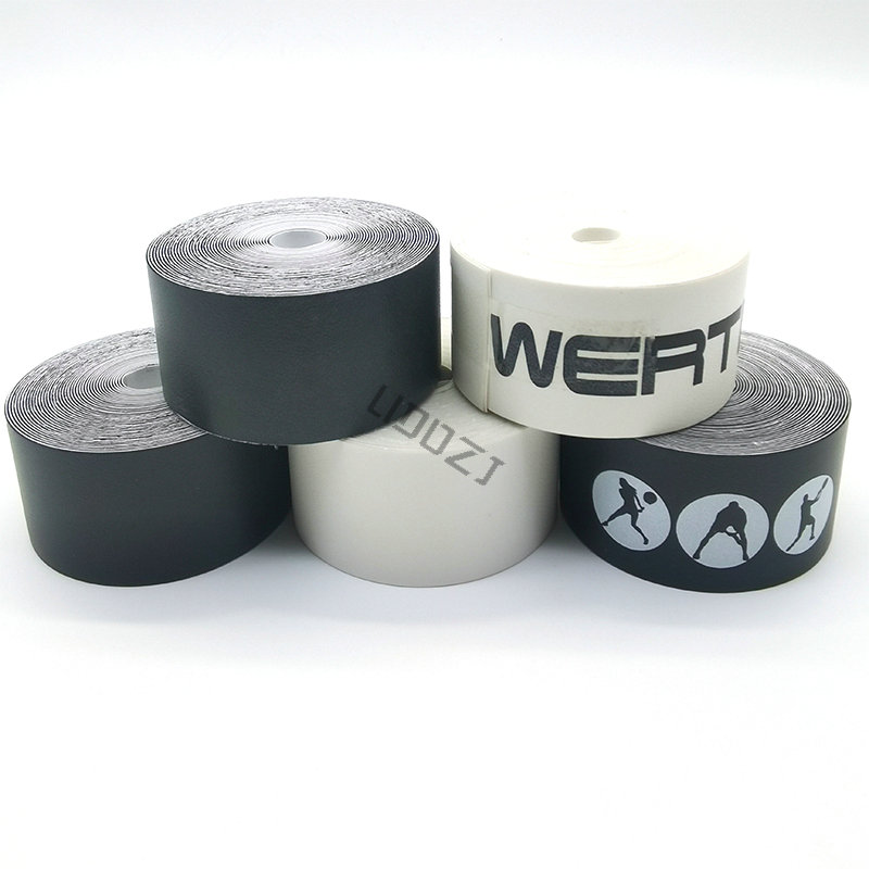 黑色网球拍头贴POWERTI保护拍宽