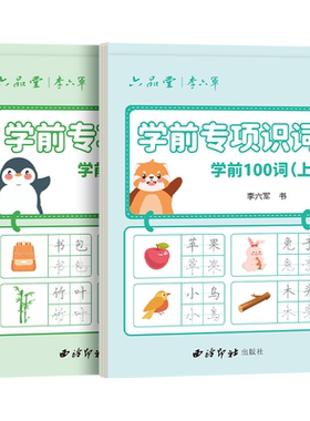 学前识100词识字书幼儿园认字