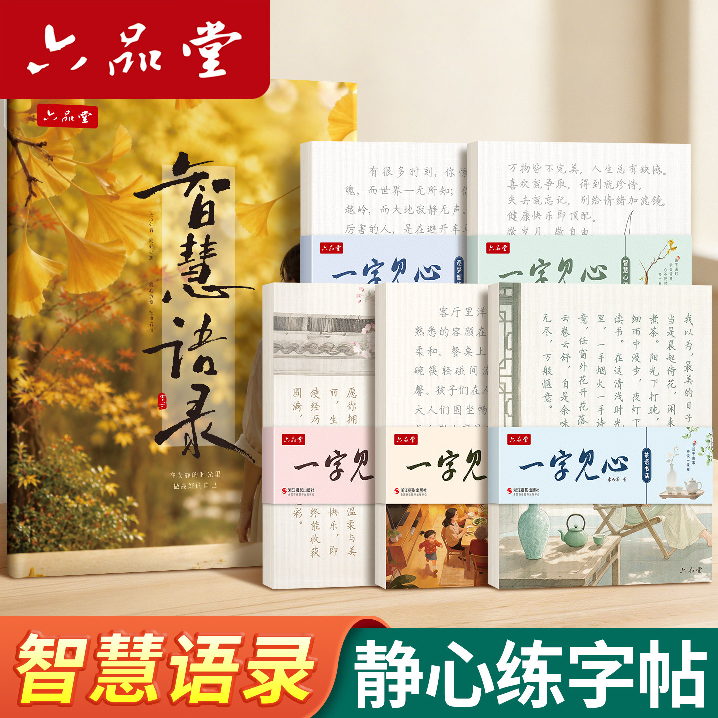 智慧语录字帖正楷成人静心修心练字帖解压治愈修身养性手抄本大人楷书手写体女生女士字体漂亮钢笔专用每日一练字贴硬笔书法练字本