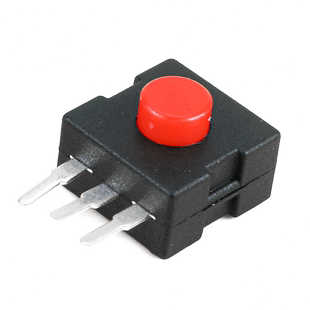 强光手电筒开关按钮自锁贴片直插小型开关配件电源开关微型按压式