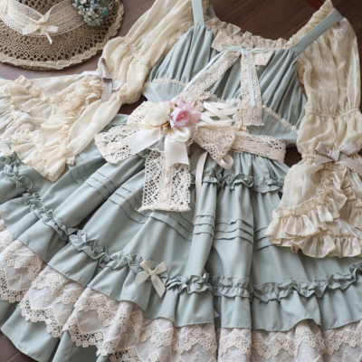 【薇薇安】千木原创夏季jsk吊带lolita大摆doll洛丽塔短裙全款