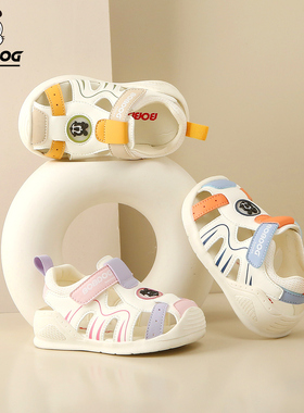 BobdogHouse婴童学步鞋宝宝凉鞋阶段稳步鞋1-4男女小童鞋运动凉鞋