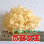四川野生通江银耳干货贡耳女王250g糯特级天然优质椴木白木耳雪耳