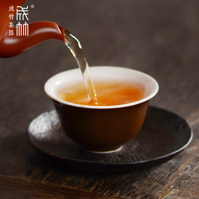 潮州陶瓷反口30ml白玉令功夫茶杯