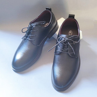 道县道州牌系带英伦商务正装皮鞋办公室皮鞋绑带青年德比鞋8268