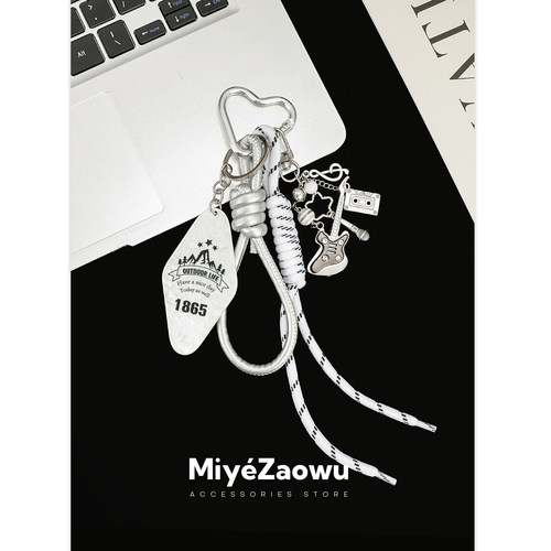 【弥野造物】金属吉他miu系挂件