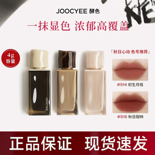 酵色粉雾唇釉镜面唇釉唇泥裸色系哑光雾面丝绒平价学生口红唇膏女