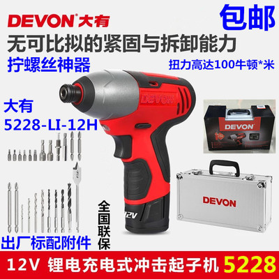 大有电动工具5228扳手起子套装