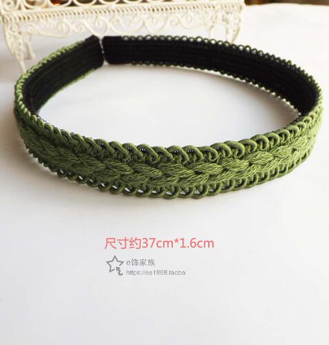 e饰家族发箍刘海贴原创不勒头