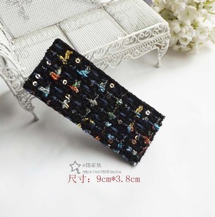 {28元包邮}长方块简约时尚刘海贴魔法贴发贴粘头饰碎发发帖