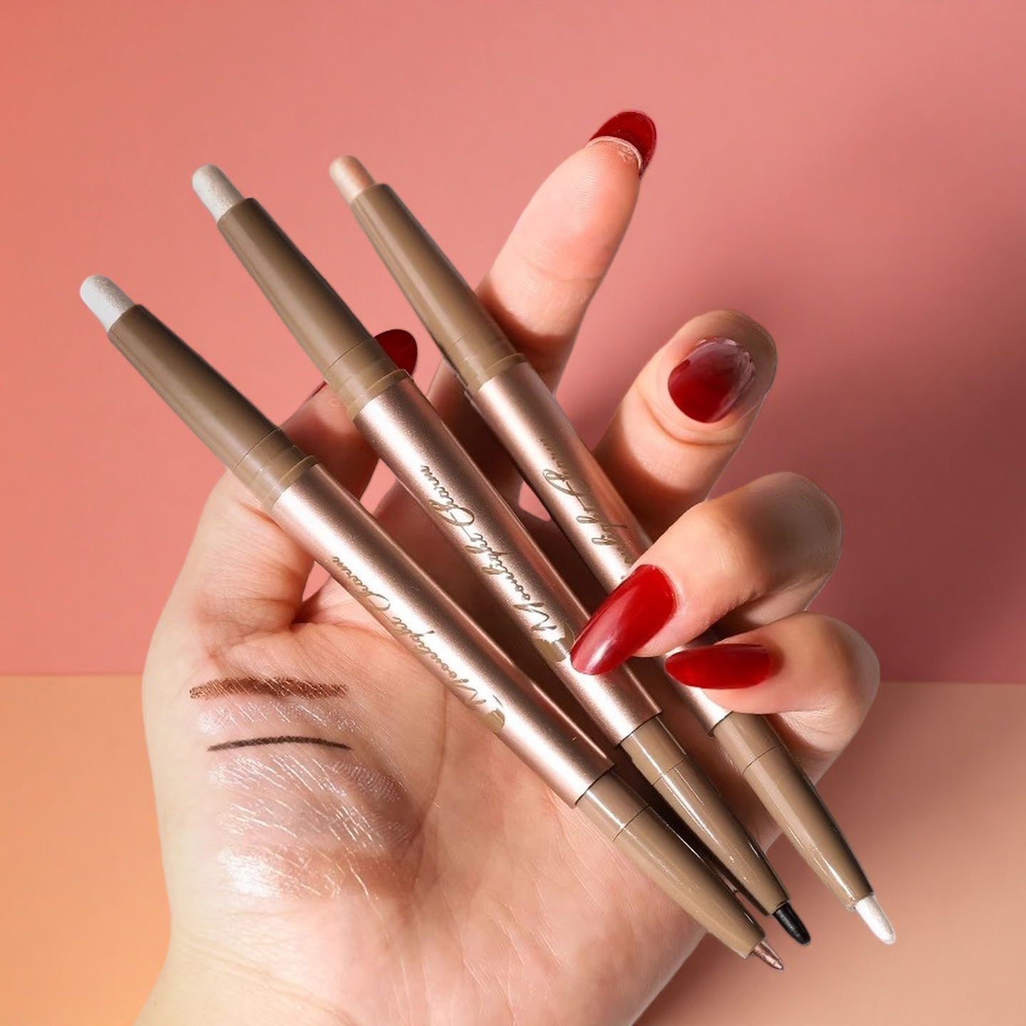 卧蚕笔双头两用勾勒笔眼妆提亮