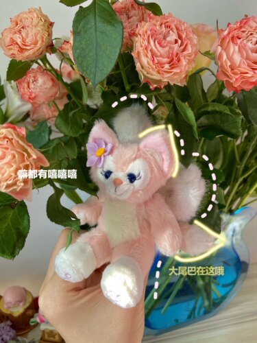 玲娜贝儿毛绒抓夹鲨鱼夹发饰