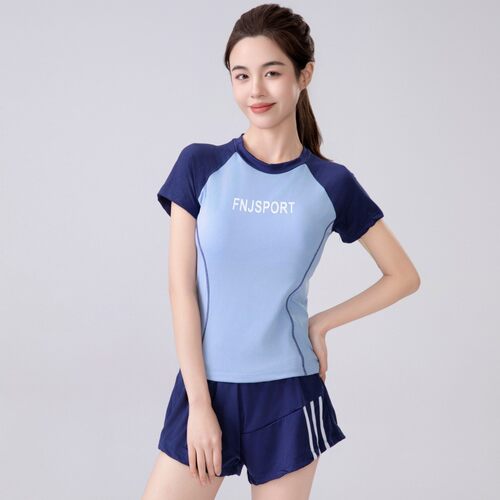 2026新款女学生游泳三件套