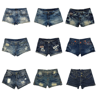 古着外贸裤裙Y2K低腰牛仔亚文化