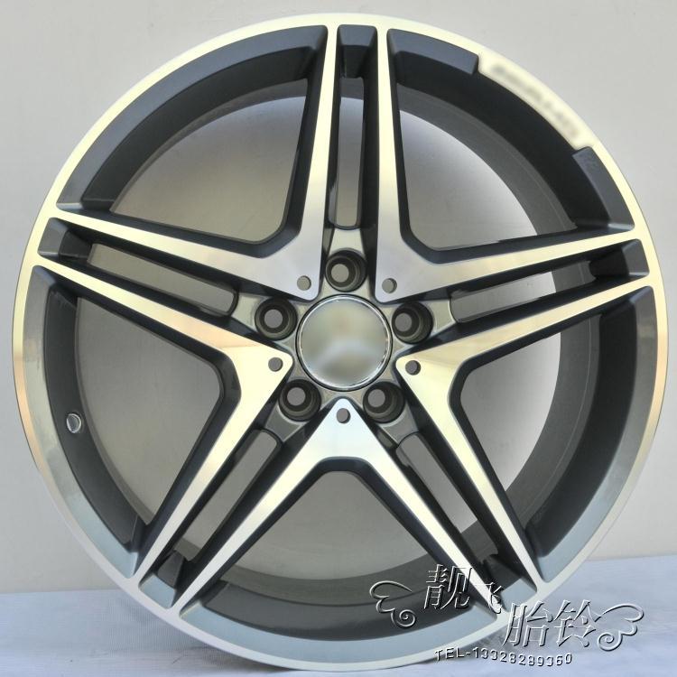 17 18 19 20寸适用奔驰C200C63 S350 S级 CLS300 SLK350E改装轮毂