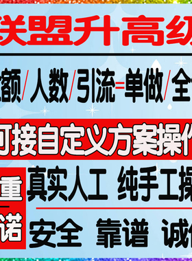 淘宝联盟升高级60点击7成交人数1000金额淘客安全升高佣一千付款