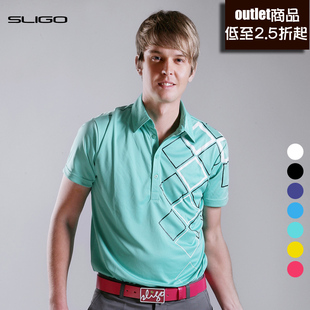 brien｜高尔夫休闲运动T恤男装 球服上衣球衣 polo衫 Sligo短袖