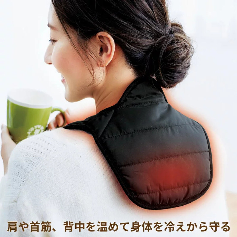 日本护颈贴热敷暖颈贴舒缓颈部围脖冬天保暖睡觉用自发热恒温颈贴