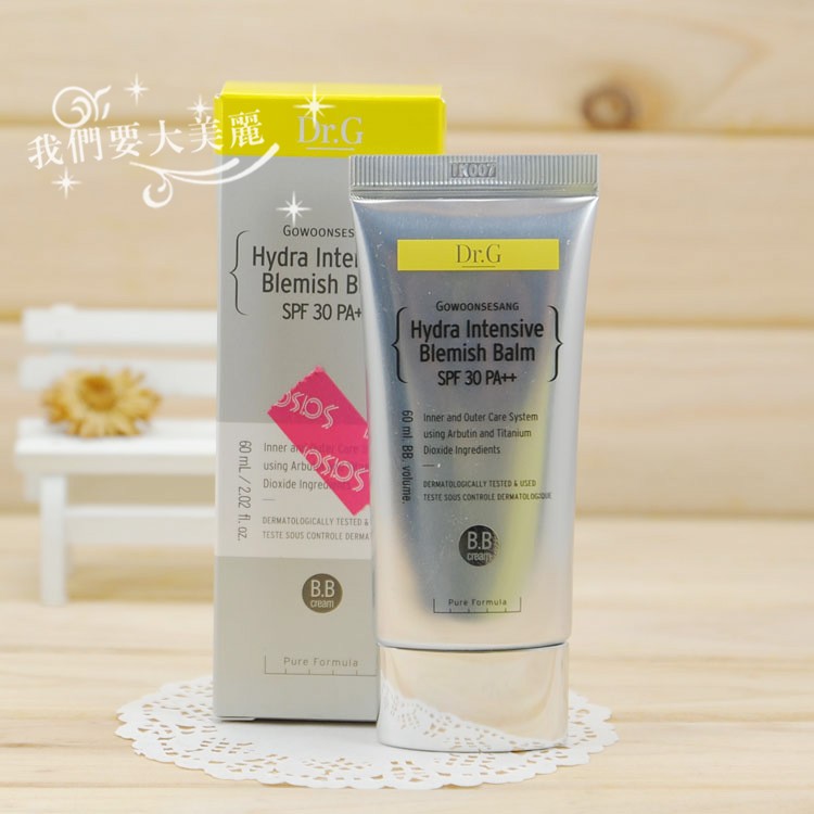 香港莎莎sasa购韩国Dr.G多功能BB防晒霜SPF30控油遮瑕60ml+20ml 彩妆/香水/美妆工具 BB霜 原图主图